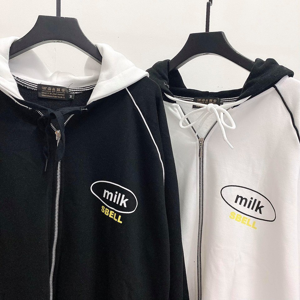 Áo Khoác Nỉ MILK kèm hình thật (unisex)