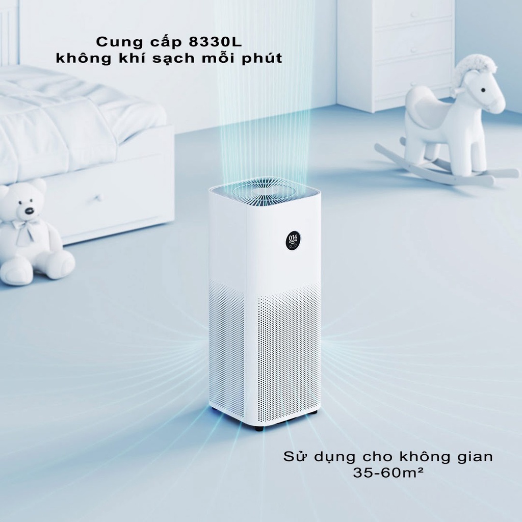 Máy Lọc Không Khí Thông Minh Xiaomi Smart Air Purifier 4 Pro Bản Quốc Tế Chính Hãng FULLBOX