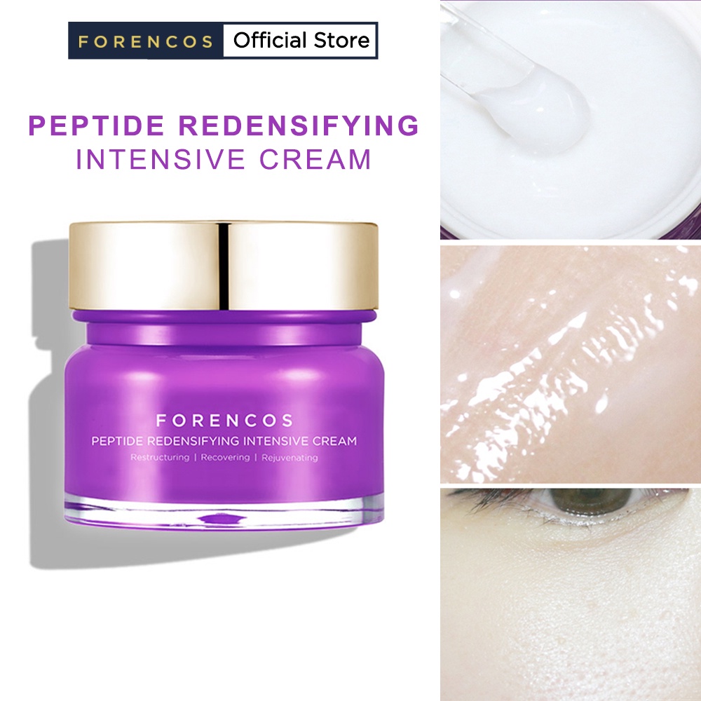 Kem dưỡng trắng da FORENCOS PEPTIDE REDENSIFYING INTENSIVE Cream (Ban đêm)