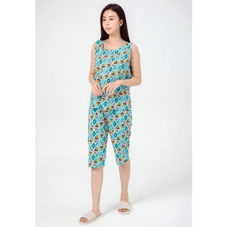 Bộ đồ mặc nhà nữ quần lửng Winny    1MNLA21259S