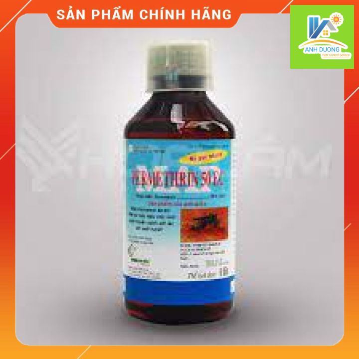 Bộ Y Tế chứng nhận - Thuốc diệt muỗi của Anh Quốc hiệu quả cao Permethrin 50 EC chai 1L nội