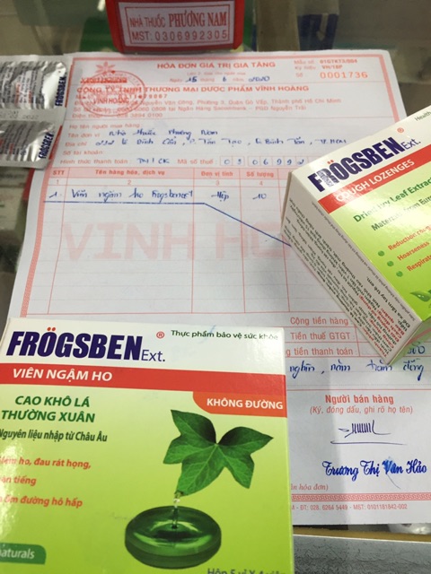 Kẹo ngậm PROSBEN- Hộp 5vĩ
