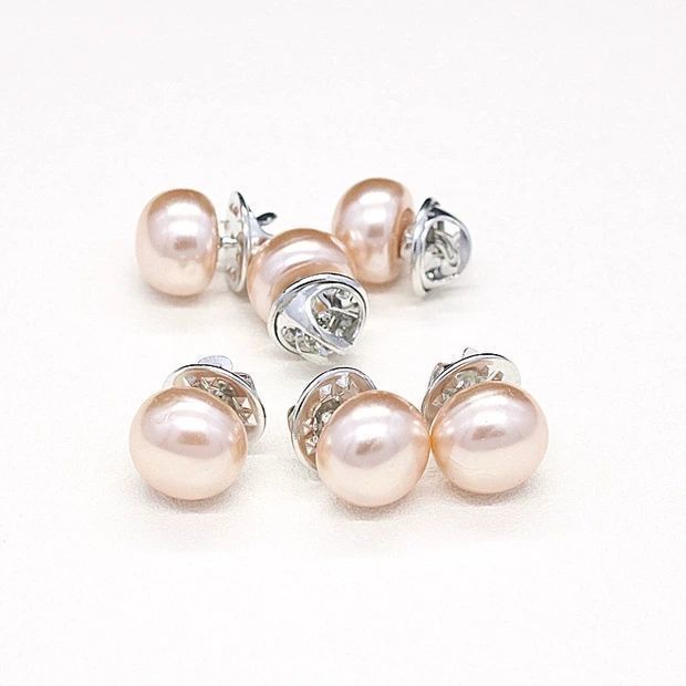 Ghim Cài Áo Đính Ngọc Trai Nhân Tạo Chống Chói Dễ Phối Đồ
