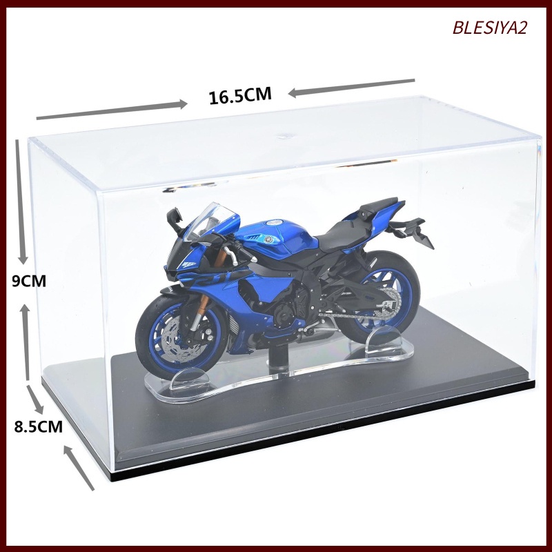 Blue 1/18 Motorcycle Bike Model Yamaha YZF-R1 Motorbike Gift w/ Display Box