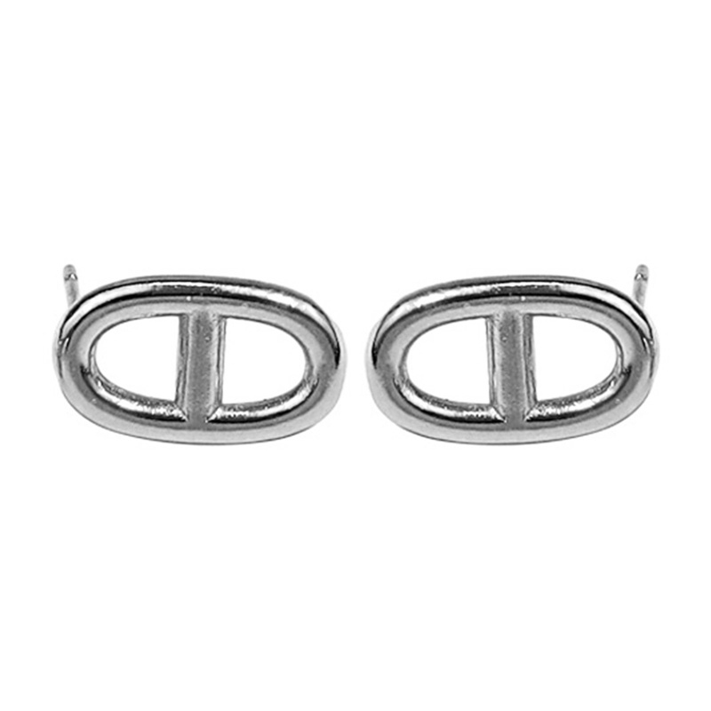 Bông Tai Hình Mũi Heo Bằng Thép Không Gỉ Đơn Giản Thời Trang|Bông Tai