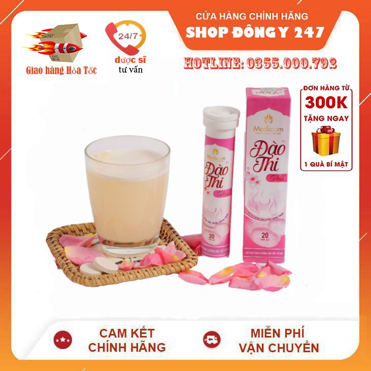 (CHÍNH HÃNG )VIÊN SỦI ĐÀO THI NỞ NGỰC
