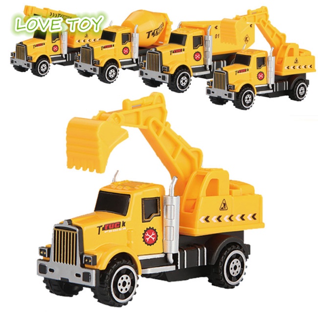 Mô Hình Xe Tải Đồ Chơi Bằng Hợp Kim Cao Cấp Cho Bé