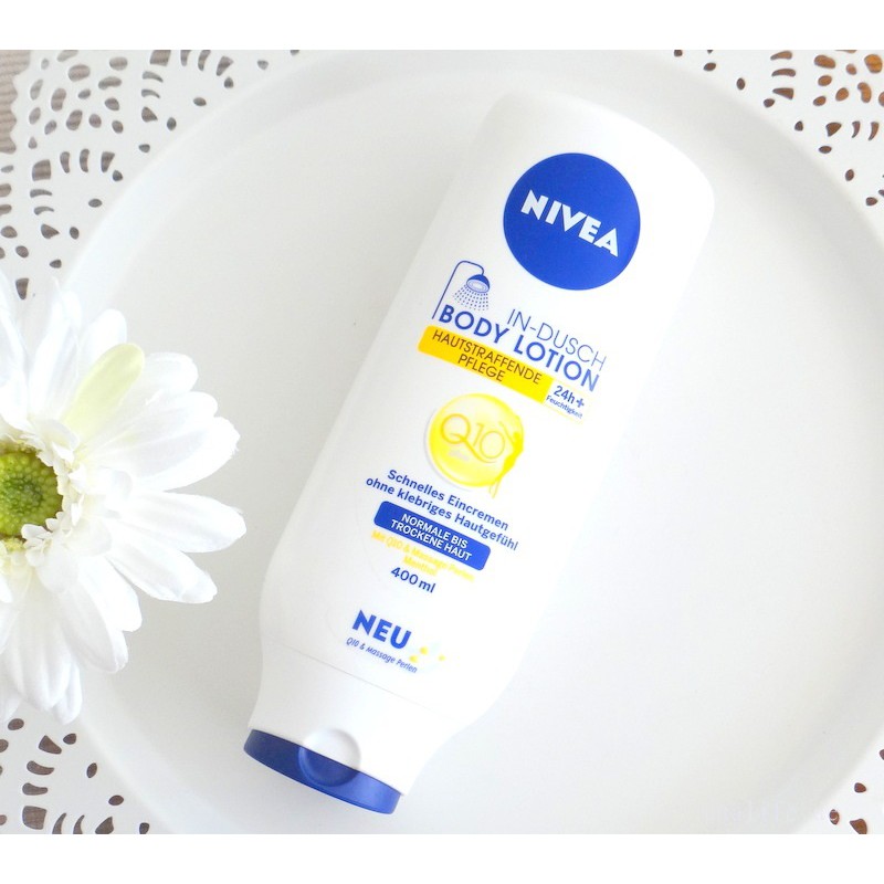 (có review) Kem xả dưỡng thể Nivea In-dusch 400ml