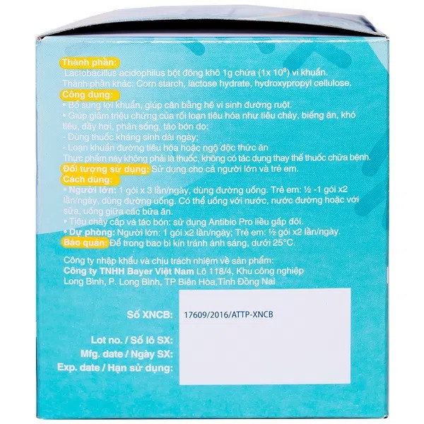 Bịch 10 gói Antibio Pro