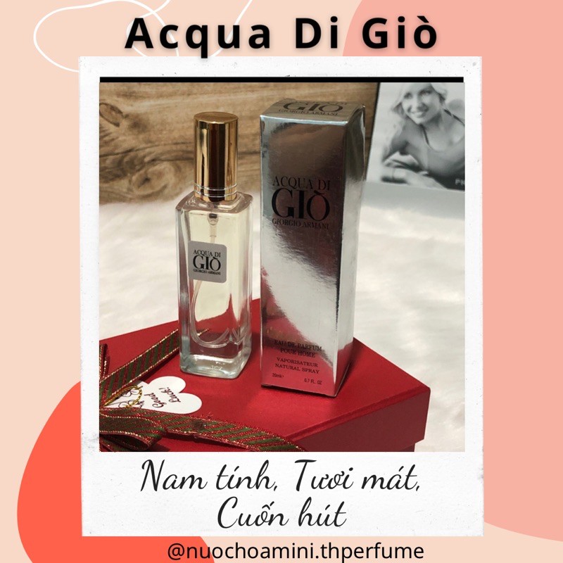 Nước Hoa Nam Acqua Di Giò 20ml ( Mẫu 5d) | BigBuy360 - bigbuy360.vn
