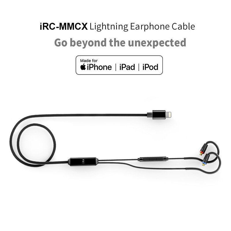 DÂY CÁP FIIO IRC MMCX CHO ĐIỆN THOẠI IPHONE (LIGHTNING)