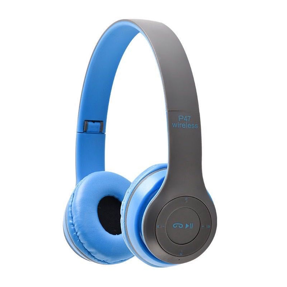 P47 Wireless Headphones Bluetooth 5.0 Headset Music Foldable Stereo Adjustable Earphones With Mic for phone Pc FM TF Card