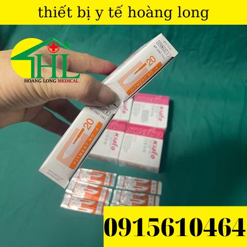 Lưỡi dao mổ kiato số 20 hộp 100 cái