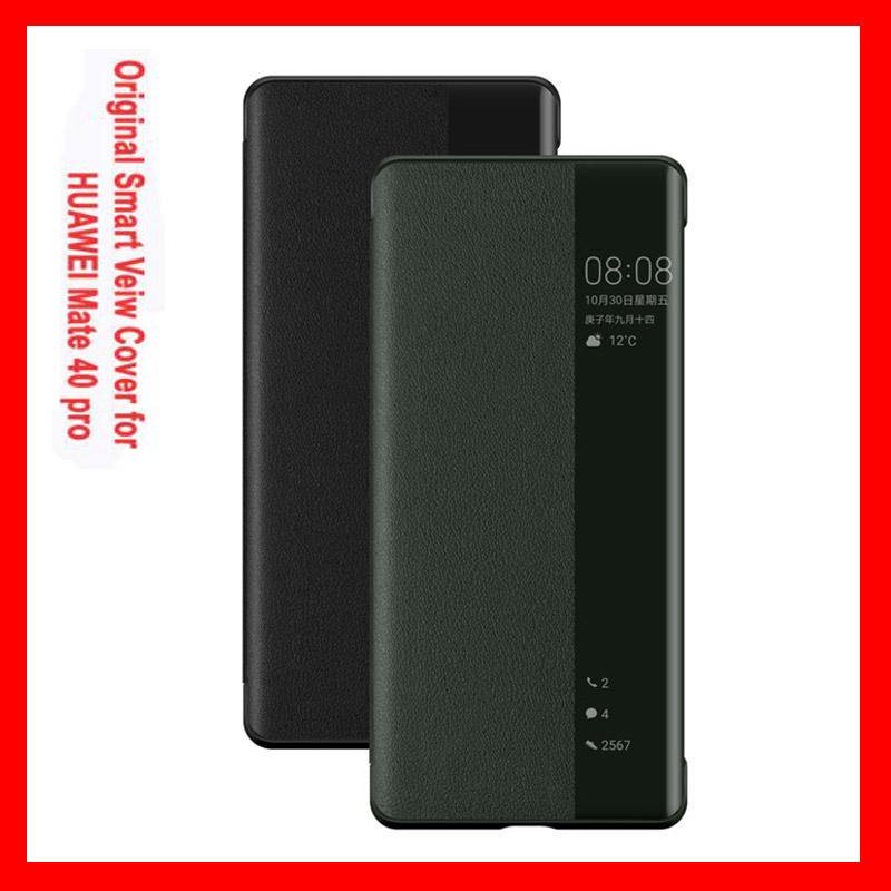 Bao Da Điện Thoại Nắp Lật Tráng Gương Thông Minh Cho HUAWEI Mate 40 pro Mate40 pro