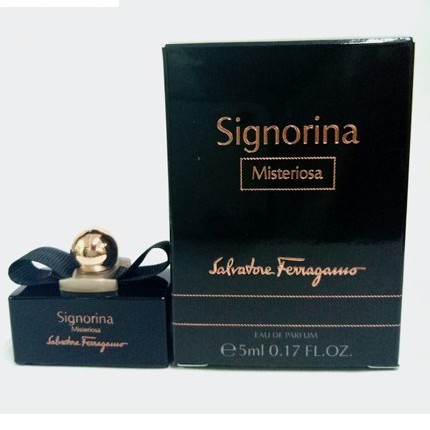 NƯỚC HOA MINI SALVATORE - Signorina Misteriosa EDP 5ml ( ĐEN - NỮ )