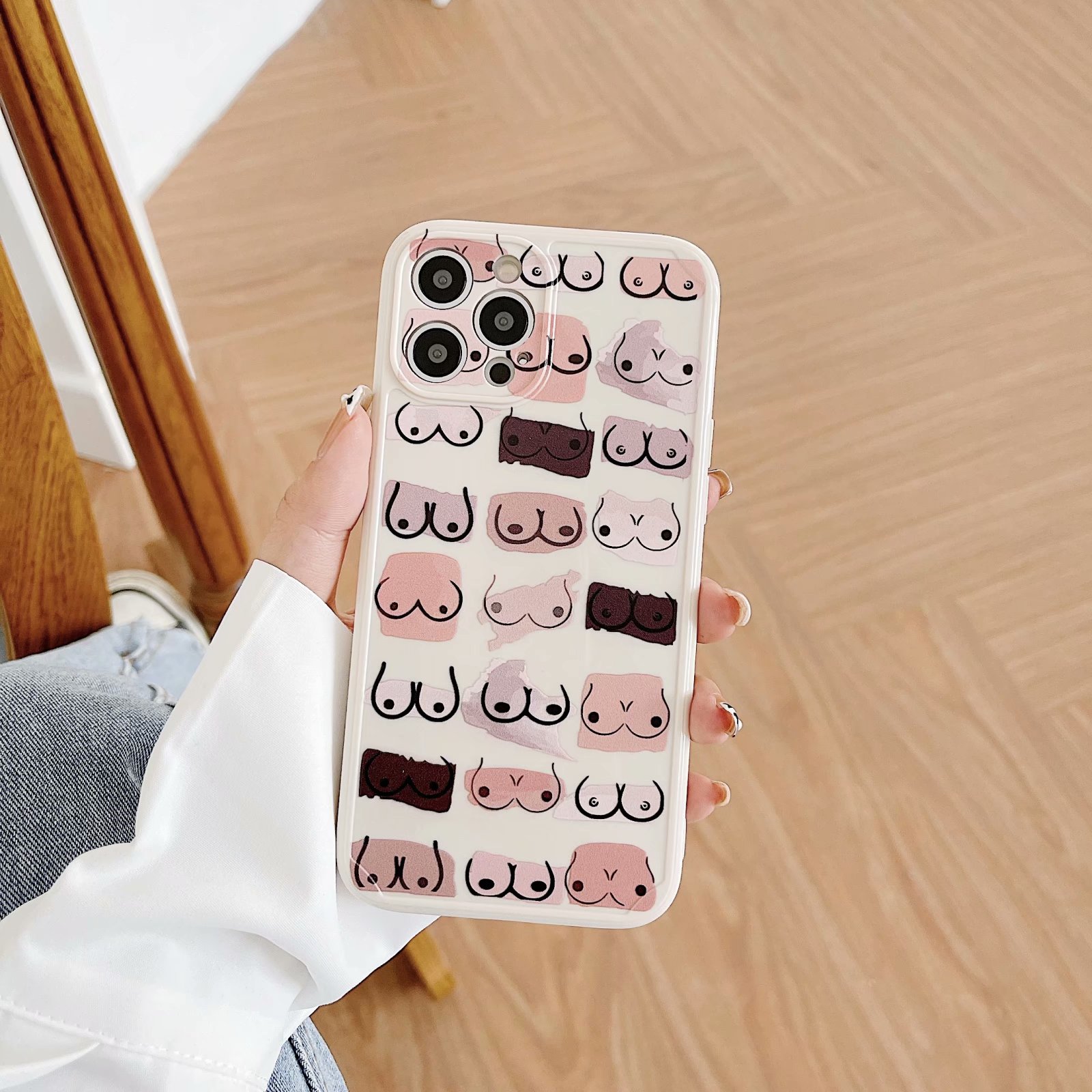 Ốp điện thoại nhựa silicon TPU họa tiết nghệ thuật cho iPhone 12pro max 12mini 11Pro Max XS Max XR SE 2020 7 8 Plus | BigBuy360 - bigbuy360.vn