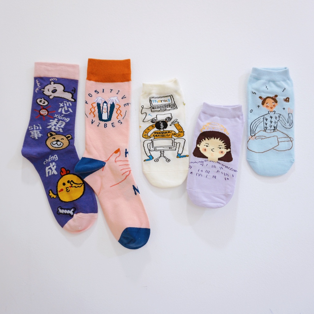 [Tiệm vớ cô Lam] SET TẤT VỚ MIX SẴN_SET16