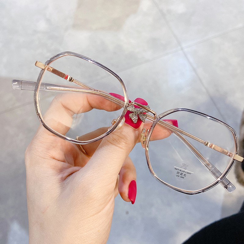 Mắt Kính Gọng Đa Giác Chống Tia Sáng Xanh Thời Trang Unisex Jz2203 | BigBuy360 - bigbuy360.vn