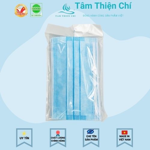 Khẩu trang y tế VRT xanh