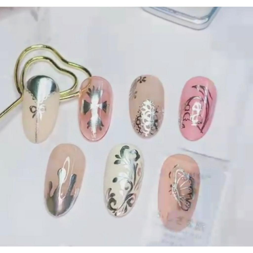 Sơn gel Metal Bạc Vinimay 15ml  - Sushi nail mi