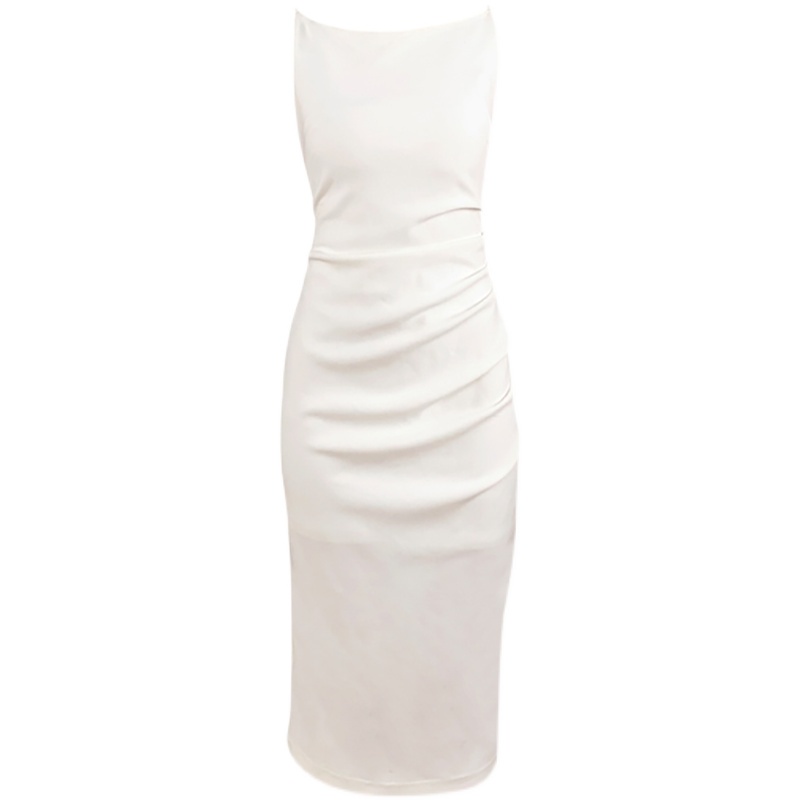 Váy Ba Lỗ Xếp Ly Eclipse Clothing Chất Umi Co Giãn Thiết Kế Tôn Dáng Xẻ Tà Quyến Rũ - Phù Hợp Dạo Phố Hẹn Hò