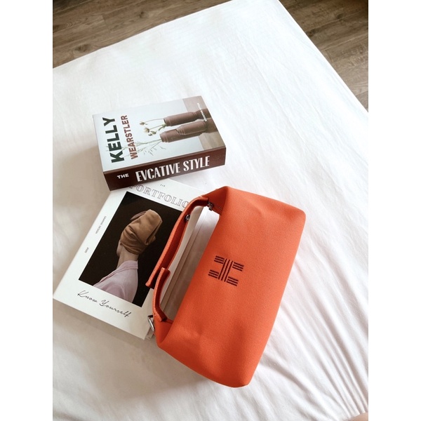 Túi đeo xách nữ hình chữ Nhật fullbox chất vải mềm mại size 25cm