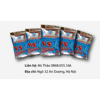 Combo 100 gói bột thông cống, chiết khấu đến 60%