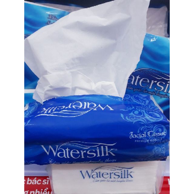 (COMBO 3 GÓI) GIẤY ĂN WATERSILK 200 TỜ 2 LỚP