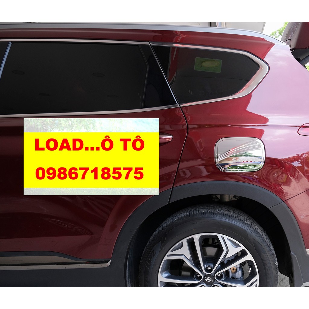 Ốp Nắp Xăng Mạ Crom Huydai Santafe 2018-2021 Cao Cấp