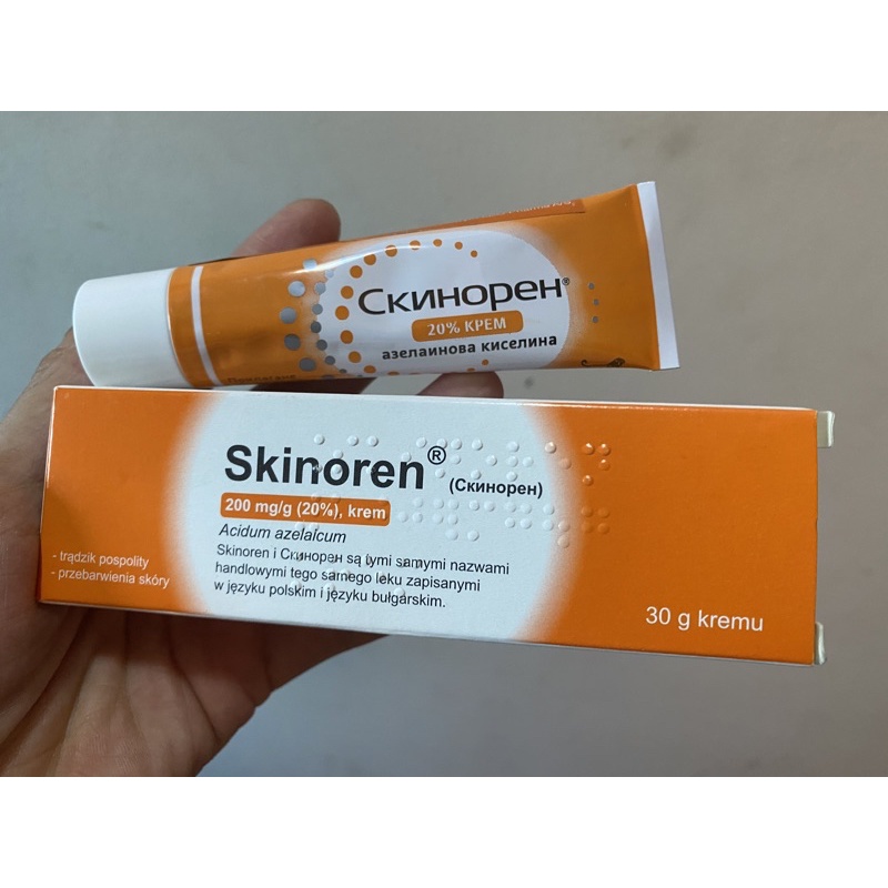 Kem Skinoren 200mg/g, Kem mụn SKINOREN 20% Acid azelaic BaLan