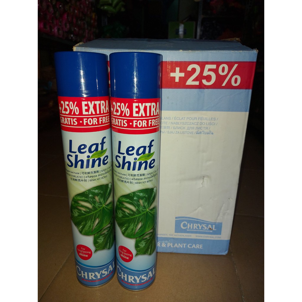 [RẺ VÔ ĐỊCH] Chai xịt bóng lá Leaf Shine 750ml - 1 chai