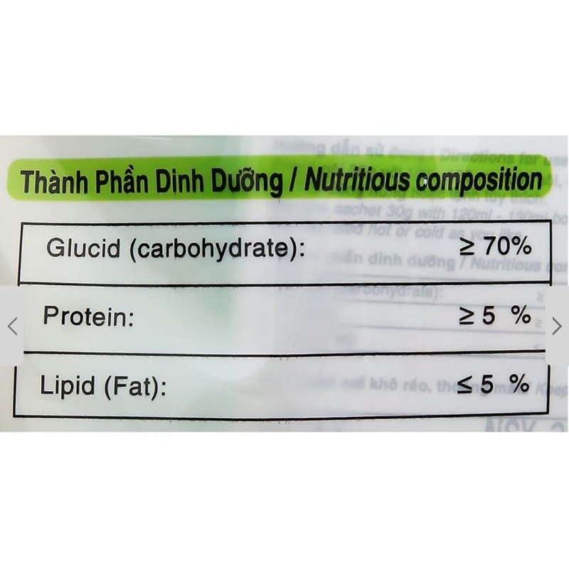 Bột Đậu Xanh Hạt Sen Bích Chi 300G