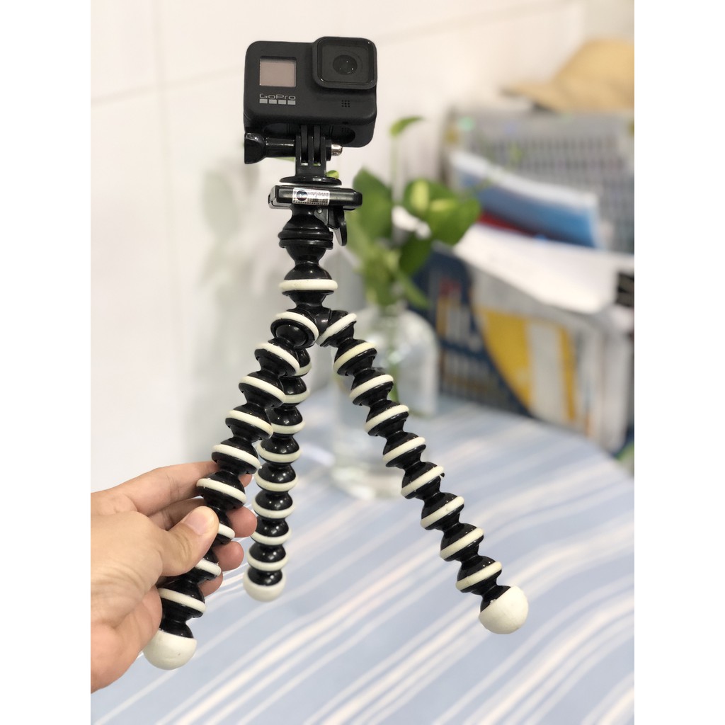 GOPRO 8 Chân xoắn bạch tuộc Flexible tripod gắn GoPro 5 6 7 8