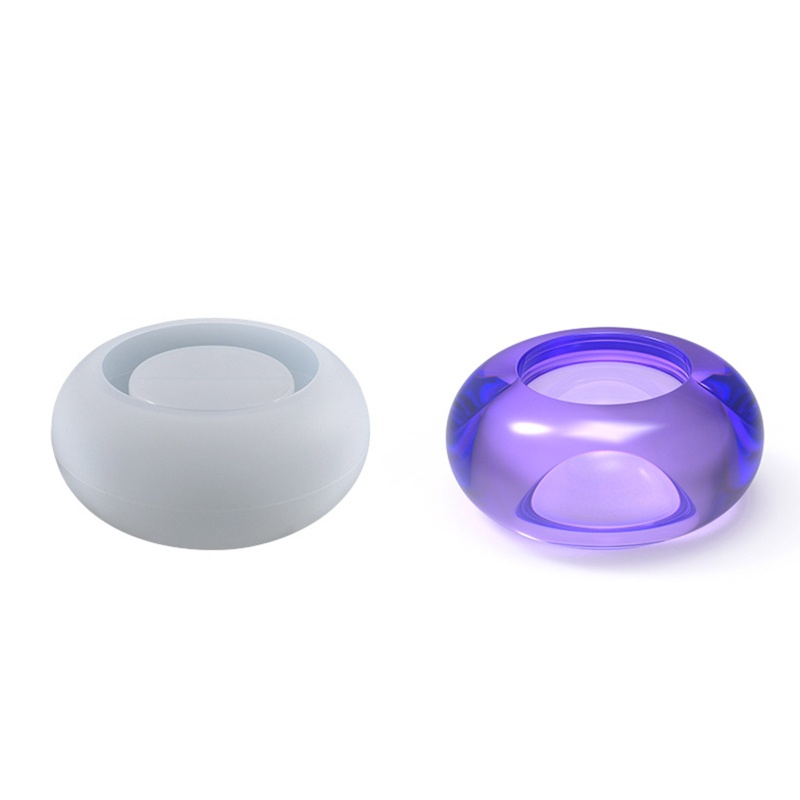 Khuôn Silicon Làm Chậu Hoa Bằng Nhựa Resin