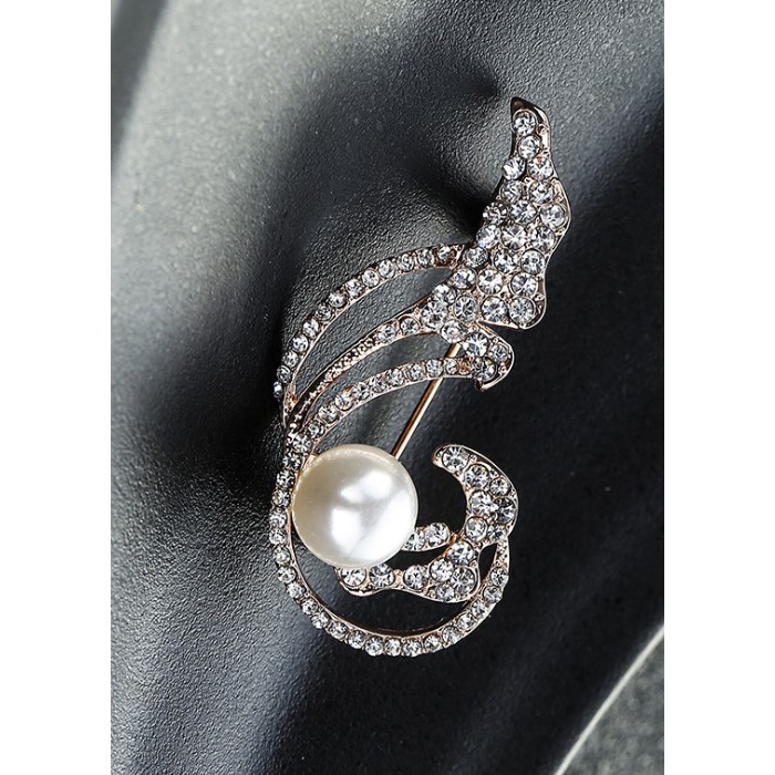 Cài áo thời trang hình khóa Sol đính đá GC70