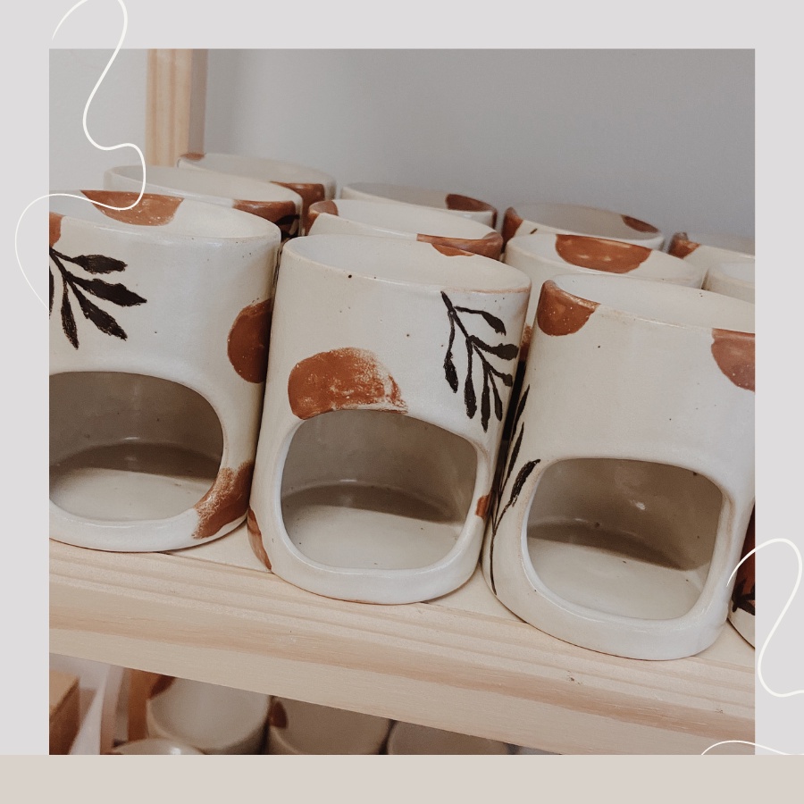 Đèn đốt Wax Melt, tinh dầu CNI - By LeoK