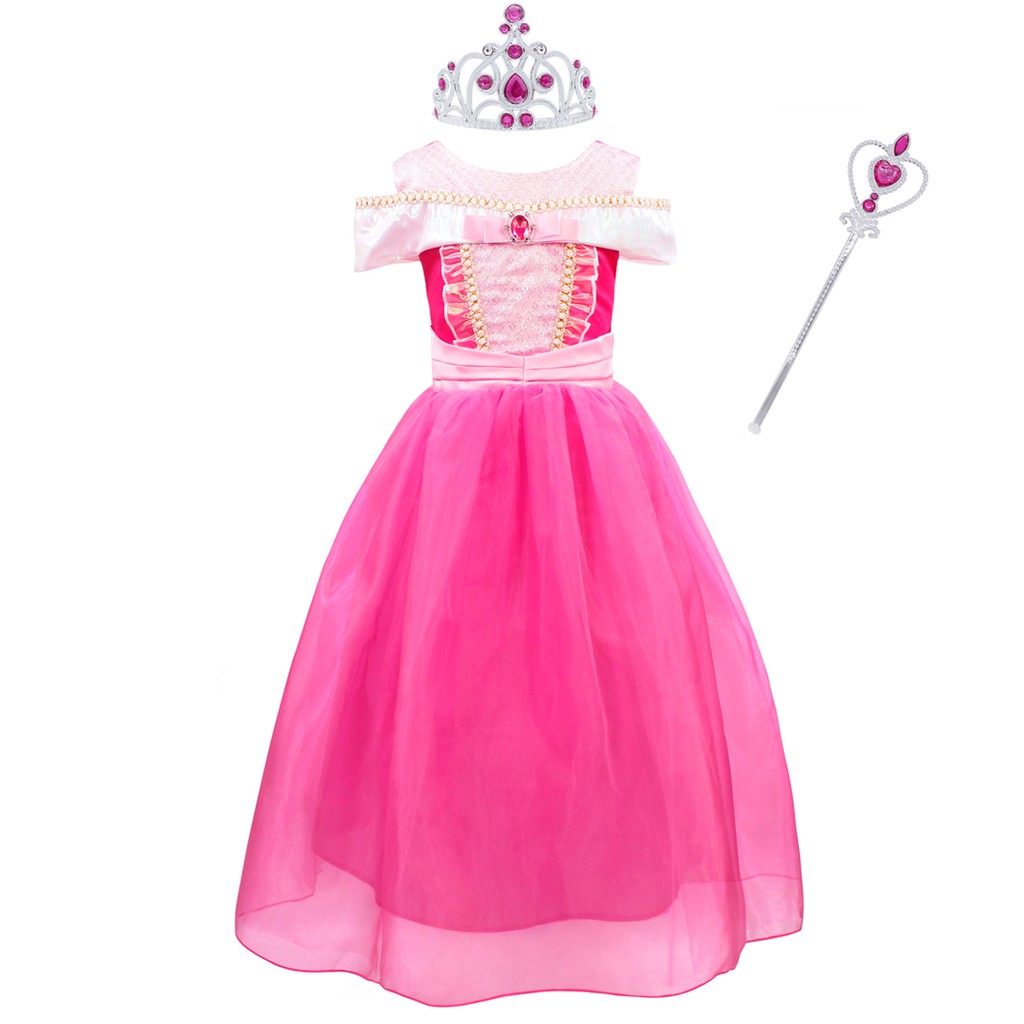 Set đầm công chúa hóa trang đi tiệc sinh nhật/ halloween dành cho bé gái