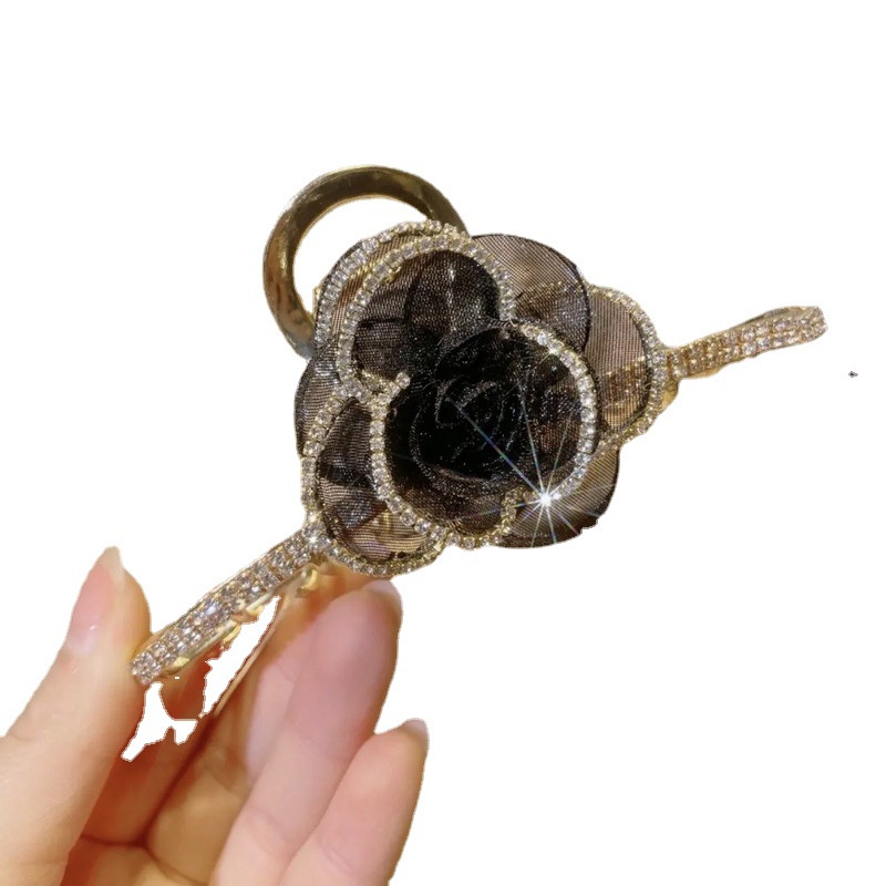 Kẹp Tóc Hình Hoa Cỡ Lớn Thời Trang Mùa Hè Xinh Xắn Cho Nữ