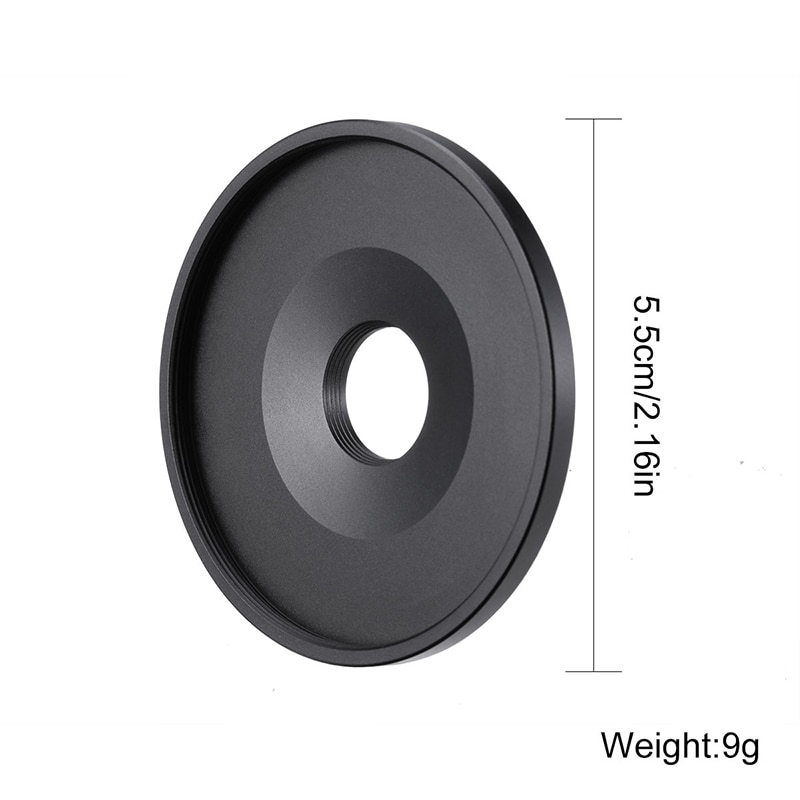 Vòng chuyển đổi ống kính camera điện thoại 17MM sang 52MM / 37MM sang 17MM chất lượng cao