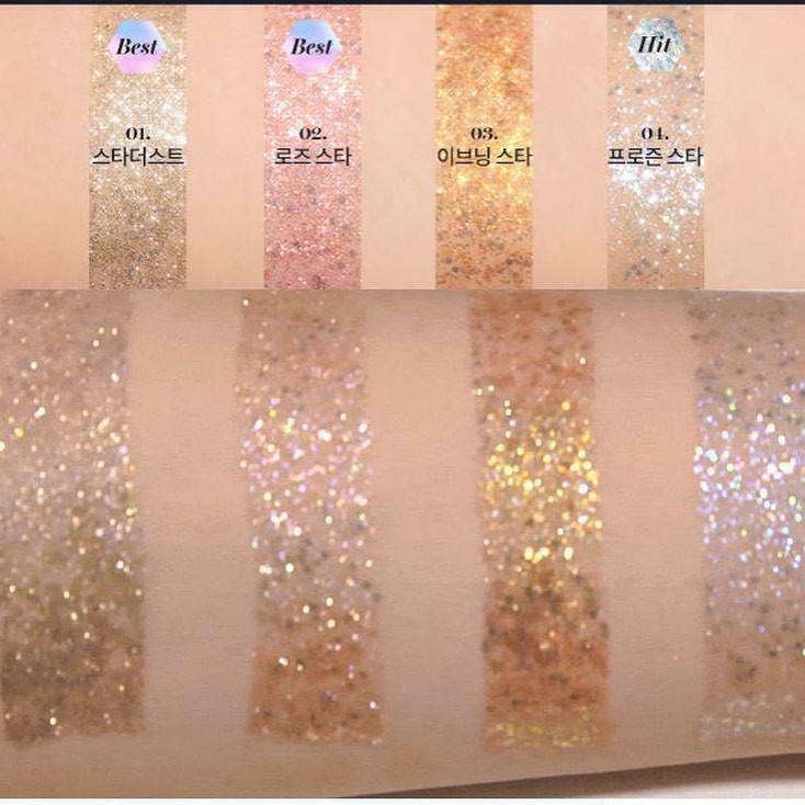 Nhũ mắt dạng lỏng Romand The Universe Liquid Glitter