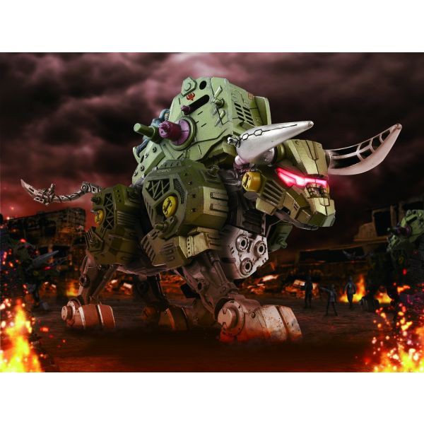 Mô hình lắp ráp Zoids 1/35 ZW26 Cannon Bull Takara Tomy