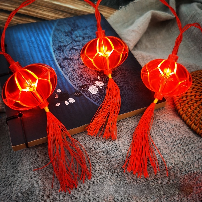 Dây Đèn Lồng Trang Trí Năm Mới 1.6 / 2m