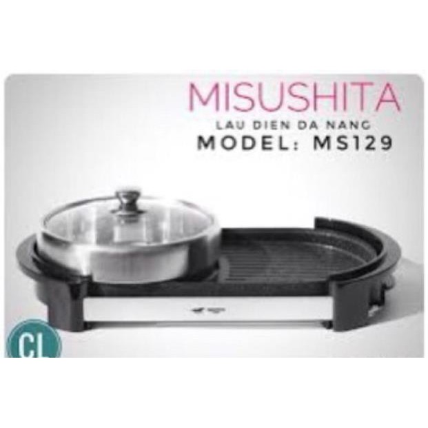 Bếp Lẩu Nướng Misushita MS-129 + Tặng Kèm Nồi Lẩu Cao Cấp