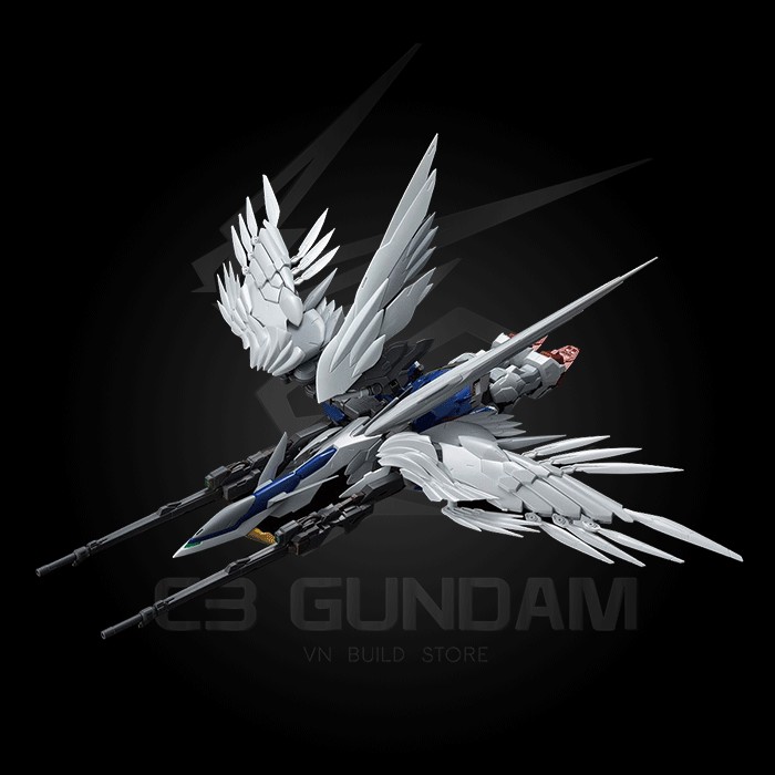 MÔ HÌNH GUNDAM BANDAI HI RESOLUTION MODEL WING GUNDAM ZERO CUSTOM EW HIRM GUNDAM WING