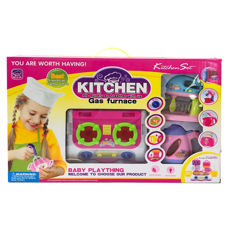 Đồ Chơi Nhà Bếp Kitchen Set 8020 - BEI LE ER