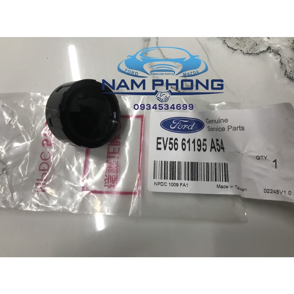 Núm chỉnh điều hòa phải AC Escape đen - EV5661195A52 / EV9561195A