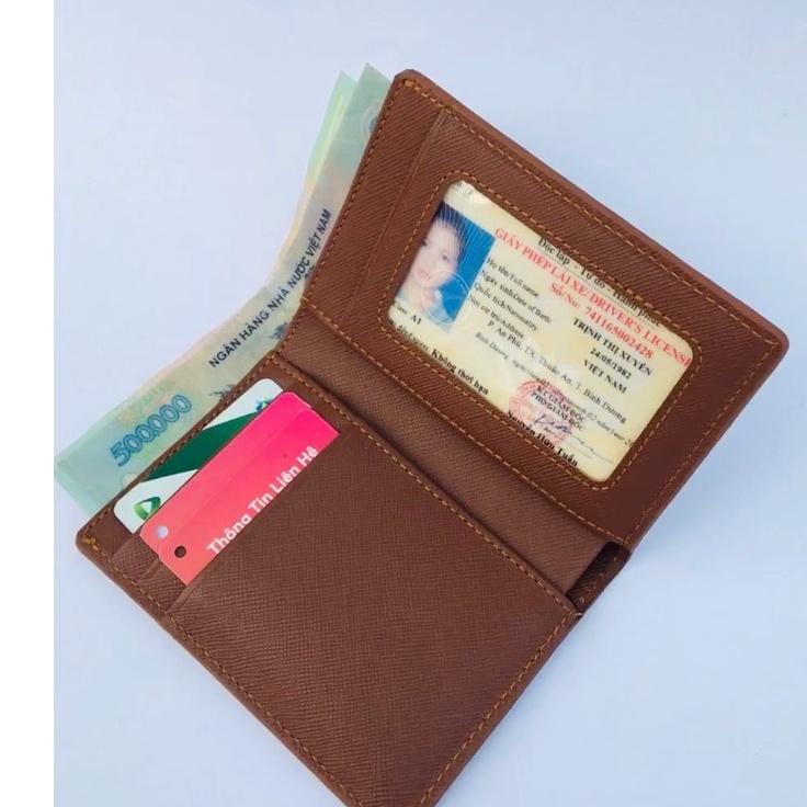 ví nam da thật nhập khẩu thời trang công sở TV 013 Luke bảo trì trọn đời