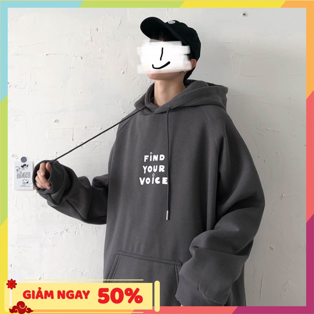 Áo hoodie nam nữ phong cách ovesize nỉ siêu đẹp vải dày from rộng unisex | BigBuy360 - bigbuy360.vn