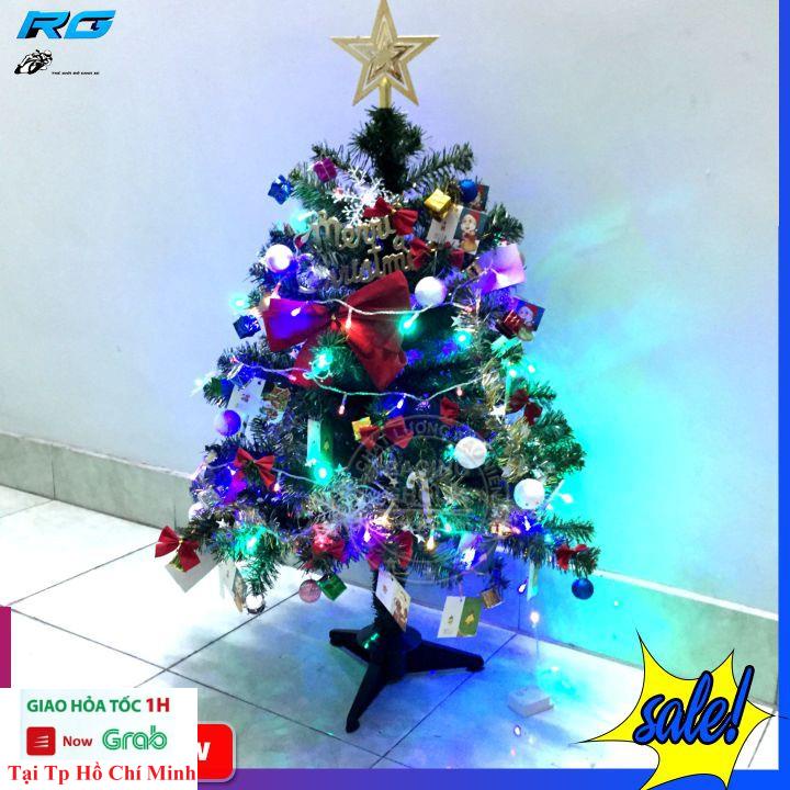 Cây Thông Noel 90cm Trang Trí Giáng Sinh Có Phụ Kiện Kèm Theo Cây Thông Hàng Việt Nam Cao Cấp