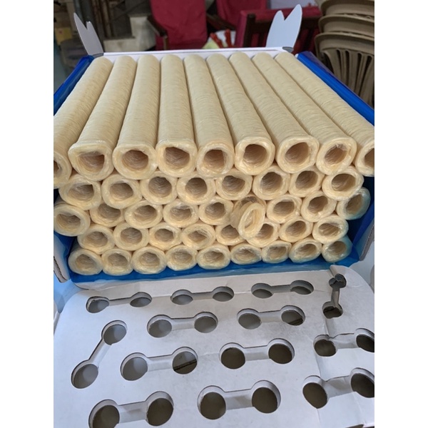 Vỏ collagen dùng làm xúc xích và Lạp xưởng 1 đoạn dài 15 met